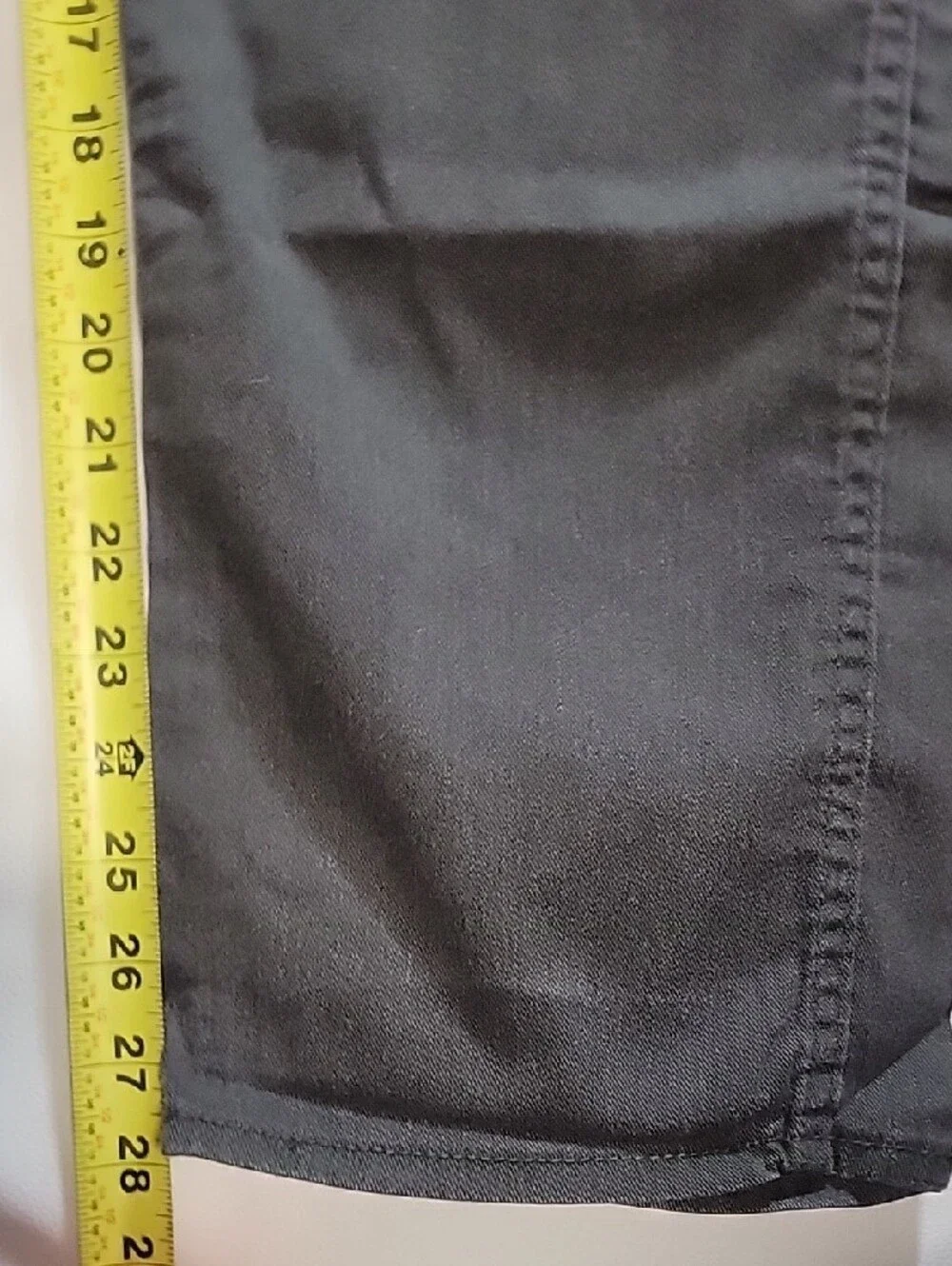 Levi's 511 Slim Straight Jeans Men's 34x30 Black Grey Faded Wash Denim
